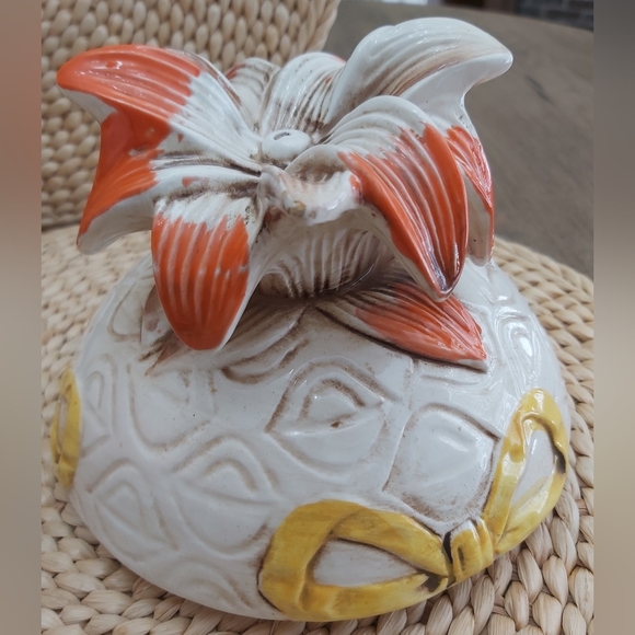 Napco Japan 1970s Pinapple Cookie Jar - Picture 8 of 12